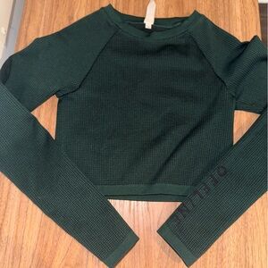 Aerie Dark Green Crop Top